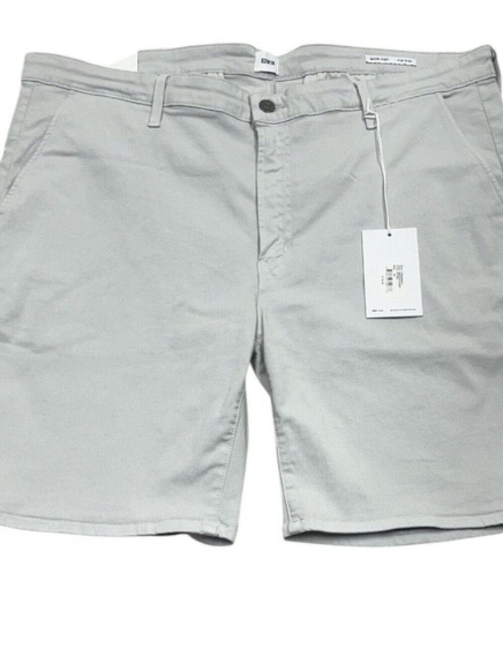 Edwin‎ Shorts Chino Slim Moisture Wicking Stretch Comfort Recovery Gray Mens 40
